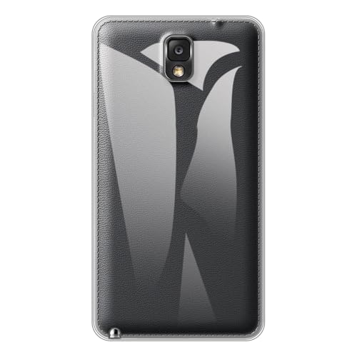 Shantime Soft Case Compatible with Samsung Galaxy Note 3, Slim Shockproof Bumper Protective Back Cover, Anti-Scratch Flexible Shell, Grip-Friendly(Clear)