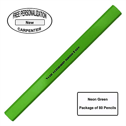 Lápices carpintero personalizados EZPENCILS & GIFTS x80 miniatura 2