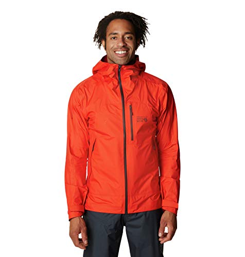 Mountain Hardwear Men's Exposure/2 Gore-Tex Paclite Plus Jacket in Fiery Red