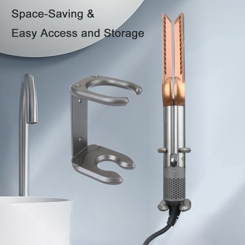 EUGOOCX Hair Straightener Wall Mount Holder Compatible with Dyson Airstrait - Image 3
