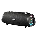 Basike caixa de som bluetooth portátil 100w rms (pico 160w) tws