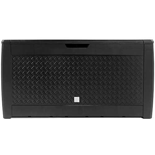 Casaria Auflagenbox 310 Liter Haltegriffe UV-Beständigkeit Rollbar 119x48x60cm Garten Terrasse Balkon Truhe Gartenbox… – Bild 8