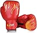 Luniuqz Guantes de Boxeo para Niños de 3-10 Años, Guante de Entrenamiento 4oz 6oz para MMA, Muay Thai,Kickboxing