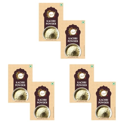 Image of Chounk Kachari Powder, 200 Gram (100g X Pack of 6) | White Kaachri Powder | Meat Tenderizer | Dried Kachri | For Cooking | Meat Rub | BBQ Rub