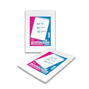 Blasetti Protokollbogen A4 20 Blatt