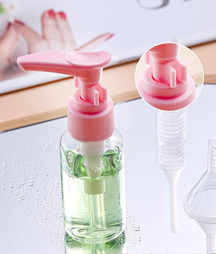 wolpin Plastic Transparent Spray Bottles For Toiletries Empty Refillable Reusable Cosmetic Shampoo, Cream Fine Mist Perfume Spray Bottle With Travel Pouch Bag Set (Set Of 10 Pcs), 30 Milliliter - Image 7