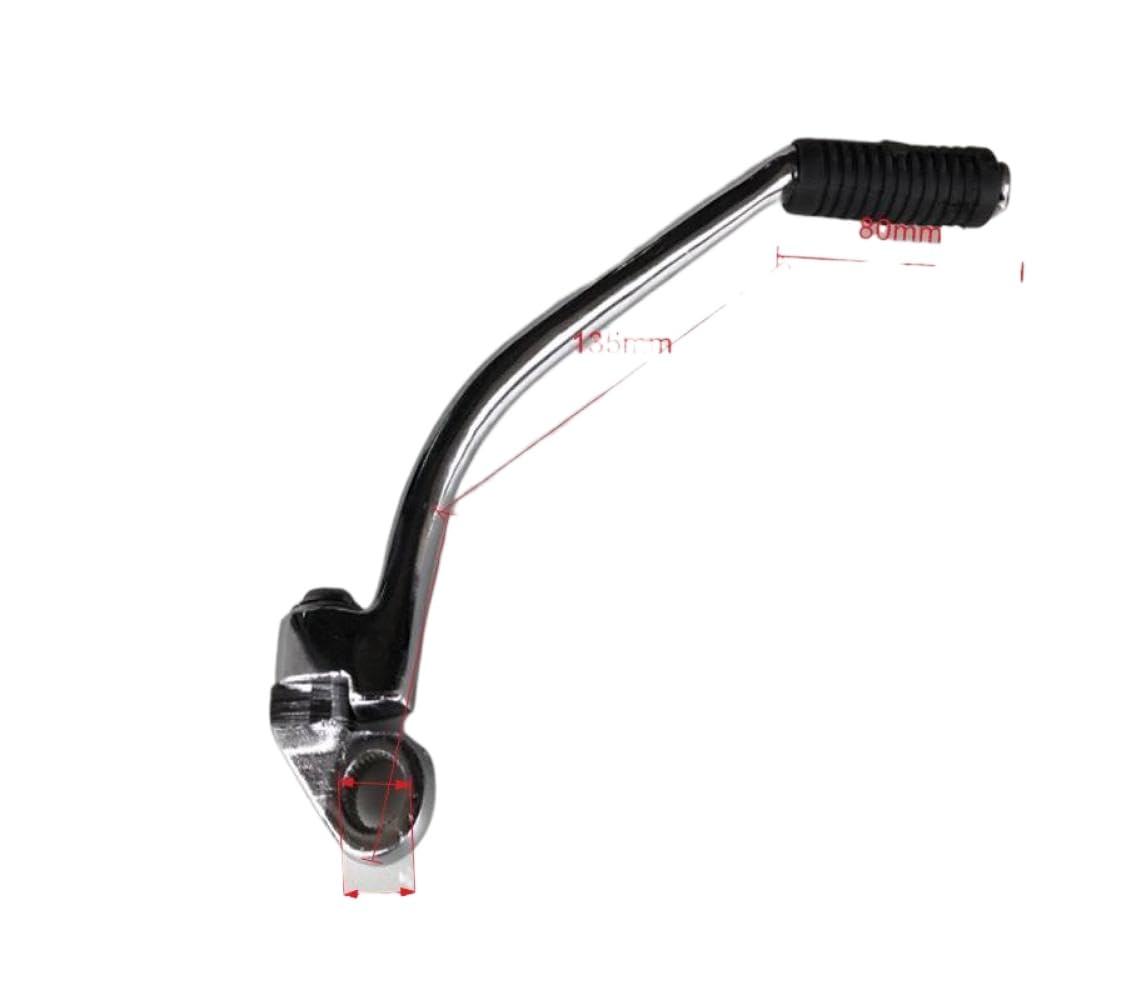 Motorrad-Starthebel Kickstarthebel Pedal Kickstarterhebel 1 Stück Kompatibel mit Kfz-Motorradteilen YBR125 YBR 125 YB 125 YB125Z