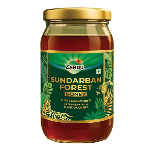 Image of Zandu Sundarban Forest Honey 500g | Pollen Rich Mangrove Honey | Signature Taste | No Sugar Adulteration | Antioxidant-Rich
