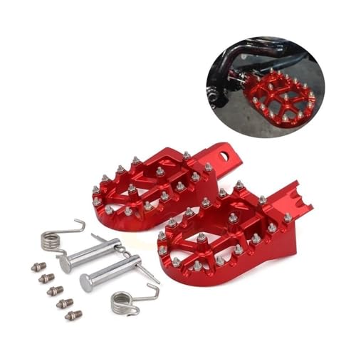 Pédales pour CRF50 et support de moto pour sorties cross en famille