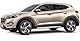 Fußmatten für Hyundai Tucson III ab 2015, passgenau, rutschfest, verstärkter Absatzschoner aus Gummi und Ankerknöpfe, schwarz