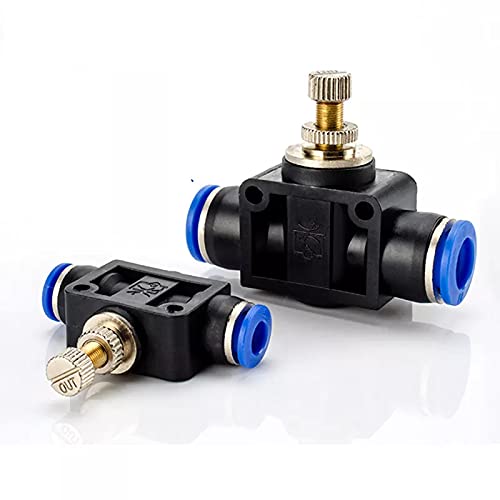4MM Pneumatic Air Flow Controller Valve Pneumatic Brass Flow Control