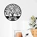 Custom Family Tree Metal Sign with Last Name, Personalized Family Tree Sign Metal Wall Art Home Decor Sign, Customized Family Name Last Name Sign Tree Wall Decor Sign Monogram Name Sign