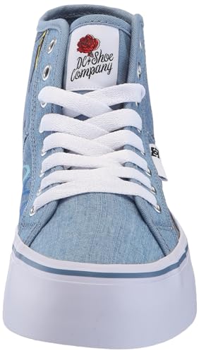 DC Shoes Women's Dc Manual Hi Platform Skate Shoe2