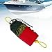 Throwable Rope Throw Bag Equipment, Lightweight Adult 49ft Throwline Portable Throw Bag, for Water Sports Supplies, Red
