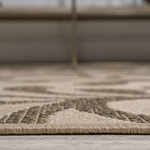 Alfombra decorativa Boho interior y exterior 122x183 cm miniatura 6