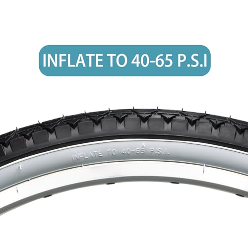 Hycline 26×2.125 Cruiser Bike Tires Set: 2-Pack 26-inch