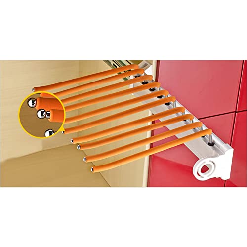 Cintres à pantalons extensibles avec glissière d'amortissement compacte - 3