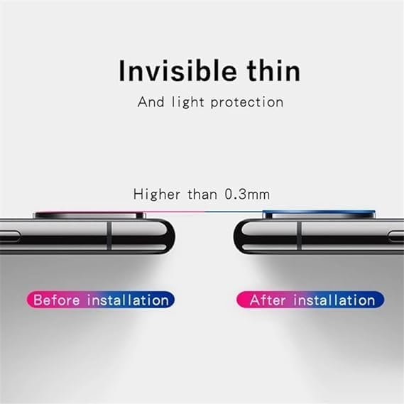 Image of DD SON Back Camera Lens Protector Tempered Glass For Moto Edge 50 Fusion /Motorola G85 5G | Case Friendly with Edge to Edge Coverage and Easy Installation Kit, Pack of 1