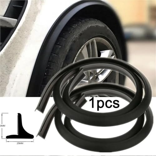 Protector de cejas para rueda de coche: moldura para arcos ante salpicaduras 7