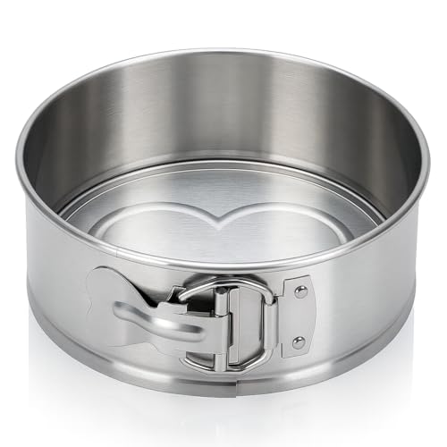 immer Molde Desmontable Reposteria Mini Molde Tarta o Bizcocho de acero inoxidable sin revestimiento sin PFAS (18 cm)
