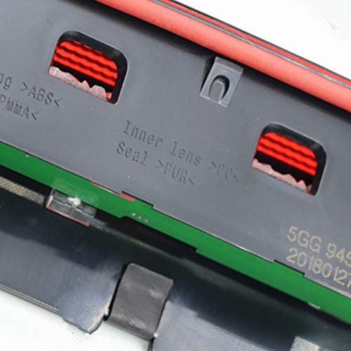 Evenden 5GG945087C Terza 3a Luce di Freno Posteriore Luce di Stop Lampada per Golf 7 Golf MK7 7.5 P- 6R 6C 2013-2017