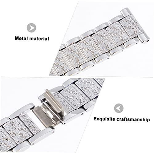 Correa rhinestones para mujeres de alta joyería banda elegante y resistente de diseño 2