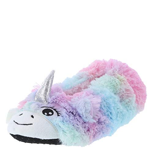 Image of Girl Fuzzy Animal Slipper Socks