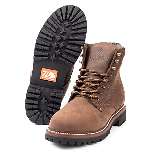 7L SIETE LEGUAS - Haiker - Men's Leather Outdoor Hiking Boot Style 2413 - Color Crazy Brown Size 8 by 7L SIETE LEGUAS - Used condition - Image 3