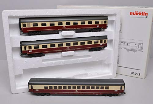 MARKLIN HO Luxury Passengers DB TEE Express SUD-Wind WAGENSET 42993 W/Coachs Cars Finely INTERIORS Details