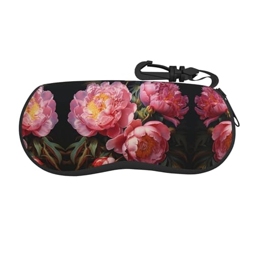 TYANG Gafas de sol de mariposa para danza para niña, funda suave con cierre de neopreno ultraligero, Garden Peony1, One Size