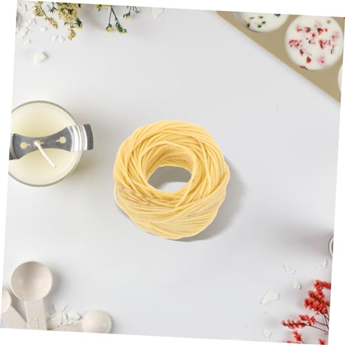 Holibanna rollo de mecha para velas DIY 30 m miniatura 3