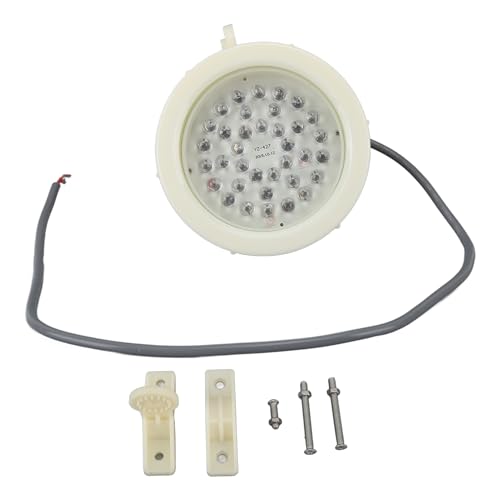 Lumières LED submersibles étanches AC24V éclairage coloré de piscine et fontaine 140mm