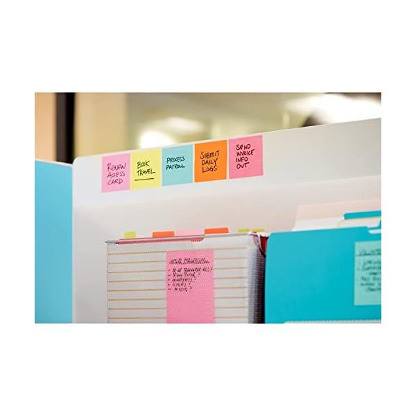 Post-it Super Sticky Notes, 2x Sticking Power, 3" x 3", Miami Collection, 12 Pads per Pack, 90 Sheets – Bild 13