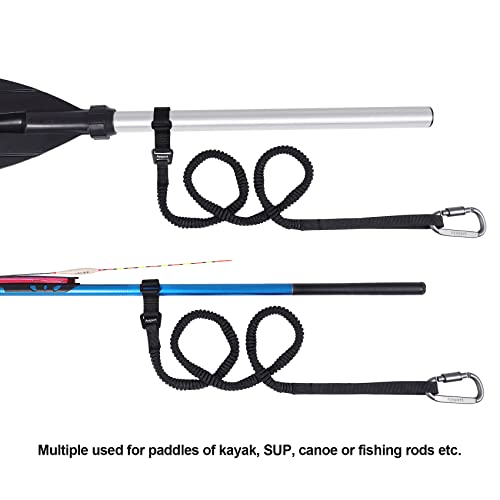 Ayaport Kayak Paddle Leash Kayak Accessories for Kayaking Fishing SUP