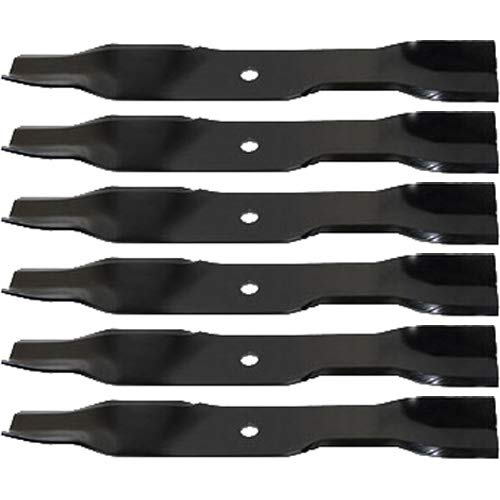 (6 Pack) Premium Medium Lift Replacement XHT Lawn Mower Blade Fits Wright 71490002 | 17.90625" x 2.5" / 0.625" Hole