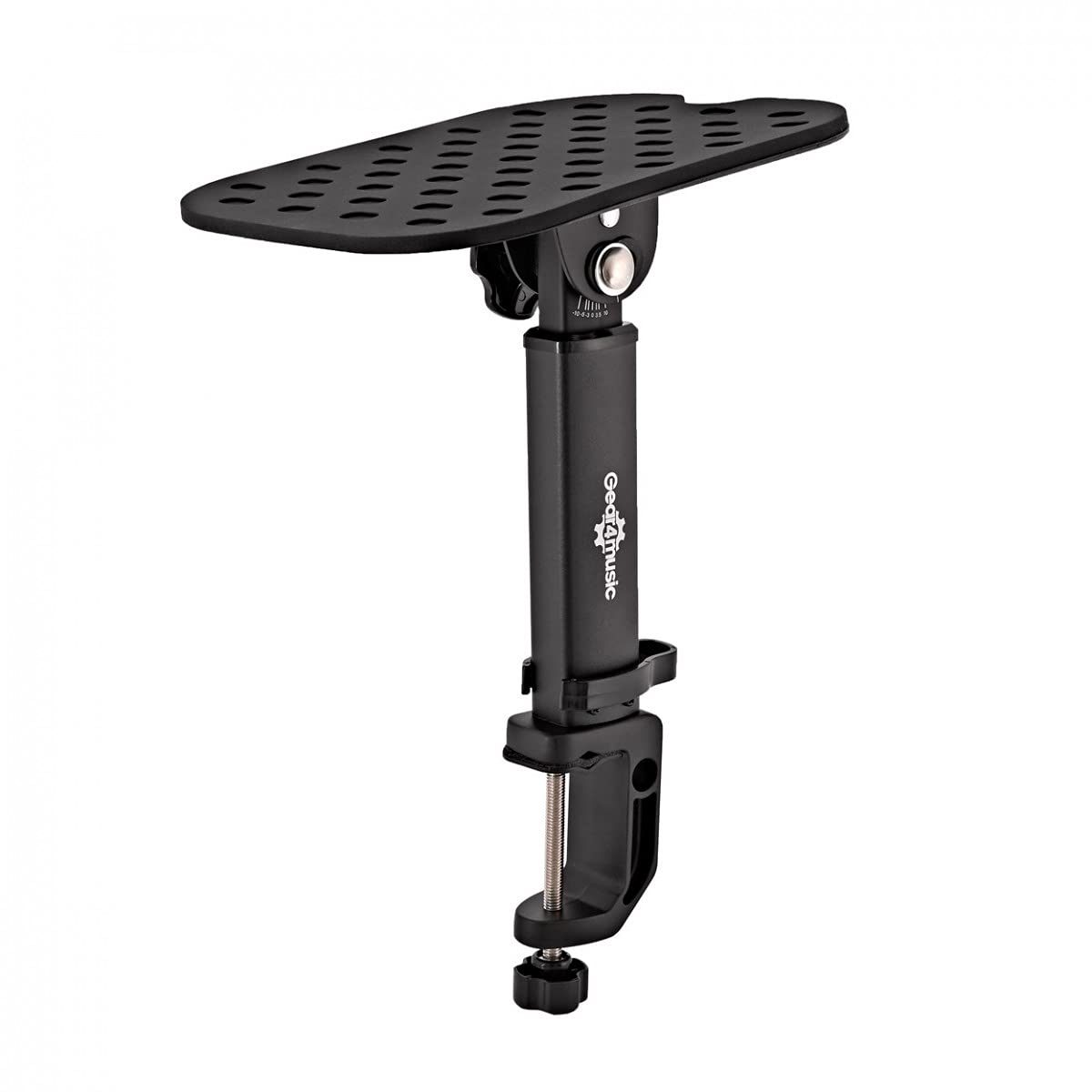 Studio Monitor Desktop Speaker Stands Height Adjustable with Clamp
