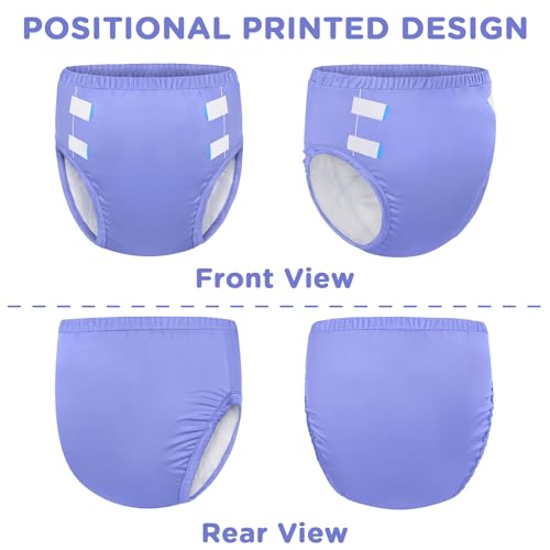 Image of Littleforbig Soft Silky Underwear Comfortable Washable Reusable Primary Comfort Cloth Adult Training Pants