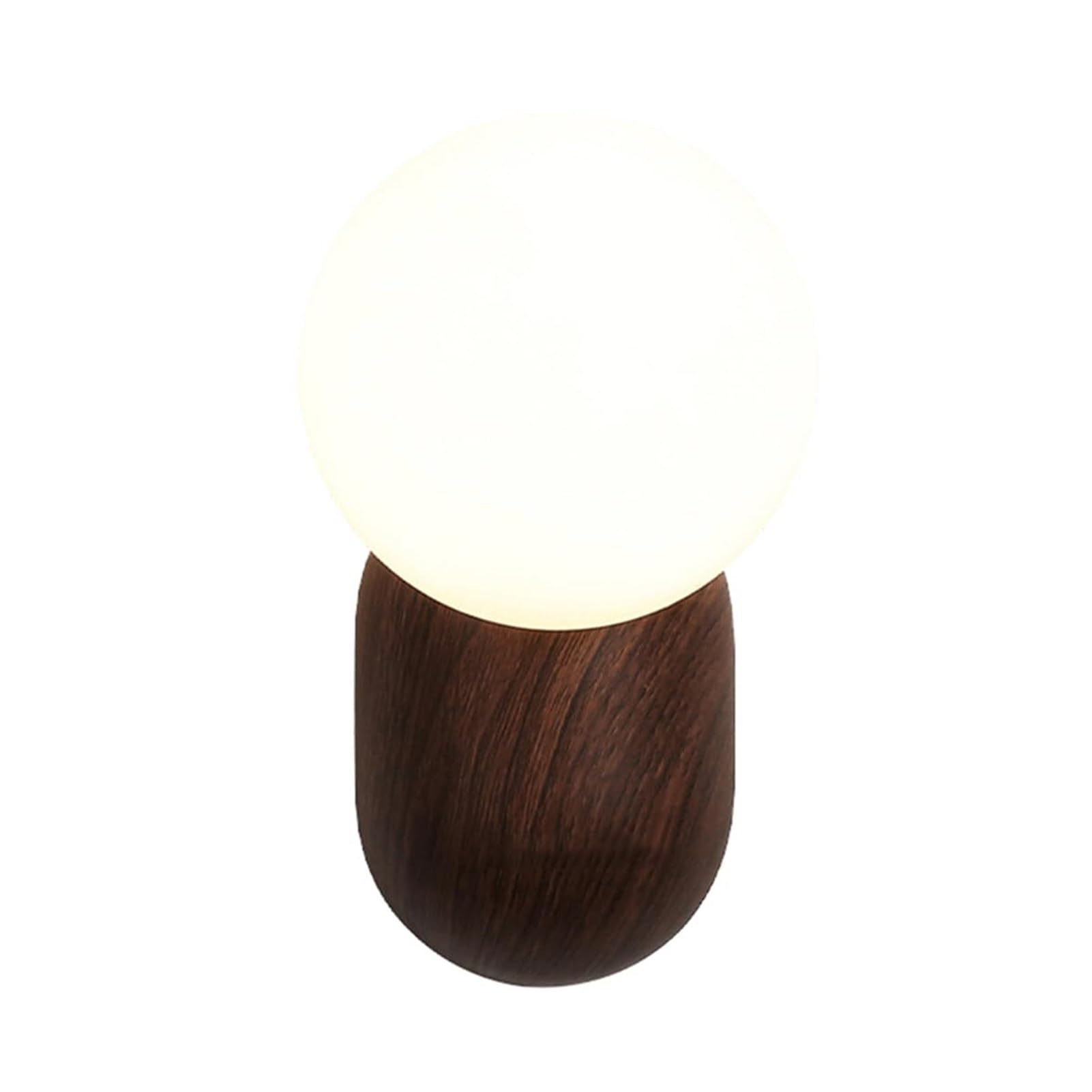 KBUUKYYXouy Nordic Modern Wall Mounted Lamp Sconce Fixture Resin with Globe Glass Shade Creative Industrial Mid Century for Bedside Cafe Vanity Corridor