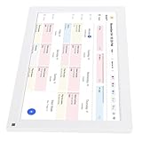 Dpofirs 15.6インチスマートタッチスクリーンデジタルカレンダー、忙しい家族のための家事ボード、HD鮮明さ、家族計画のためのポータブル壁掛けプランナー (米国プラグ)