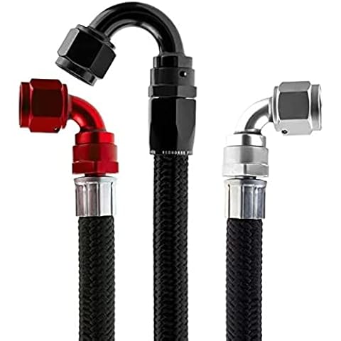 Redhorse Performance 235-06-10 Compatible Stainless Core Hose (Black), 1 Pack Cover