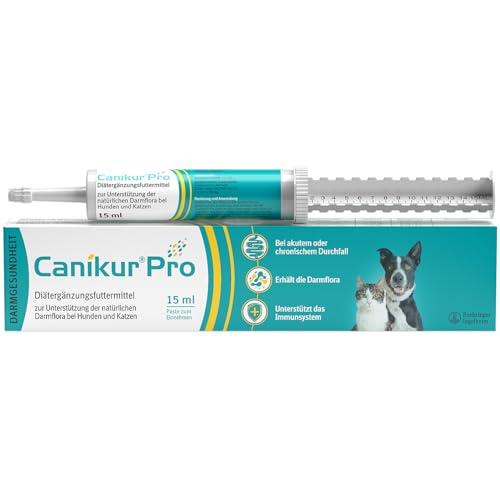 CANIKUR PRO zur Unterstützung der natürlichen Darmflora – Diät-Ergänzungsfuttermittel für Hunde und Katzen 15ml