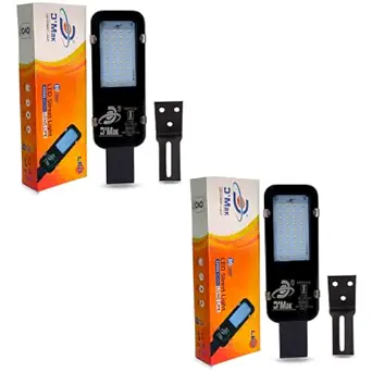 DMAK Multi Traders LED Street Light White Focus Grey Body Waterproof IP65 for Outdoor Purposes (Pack of 2, 36W LED Street Light)
