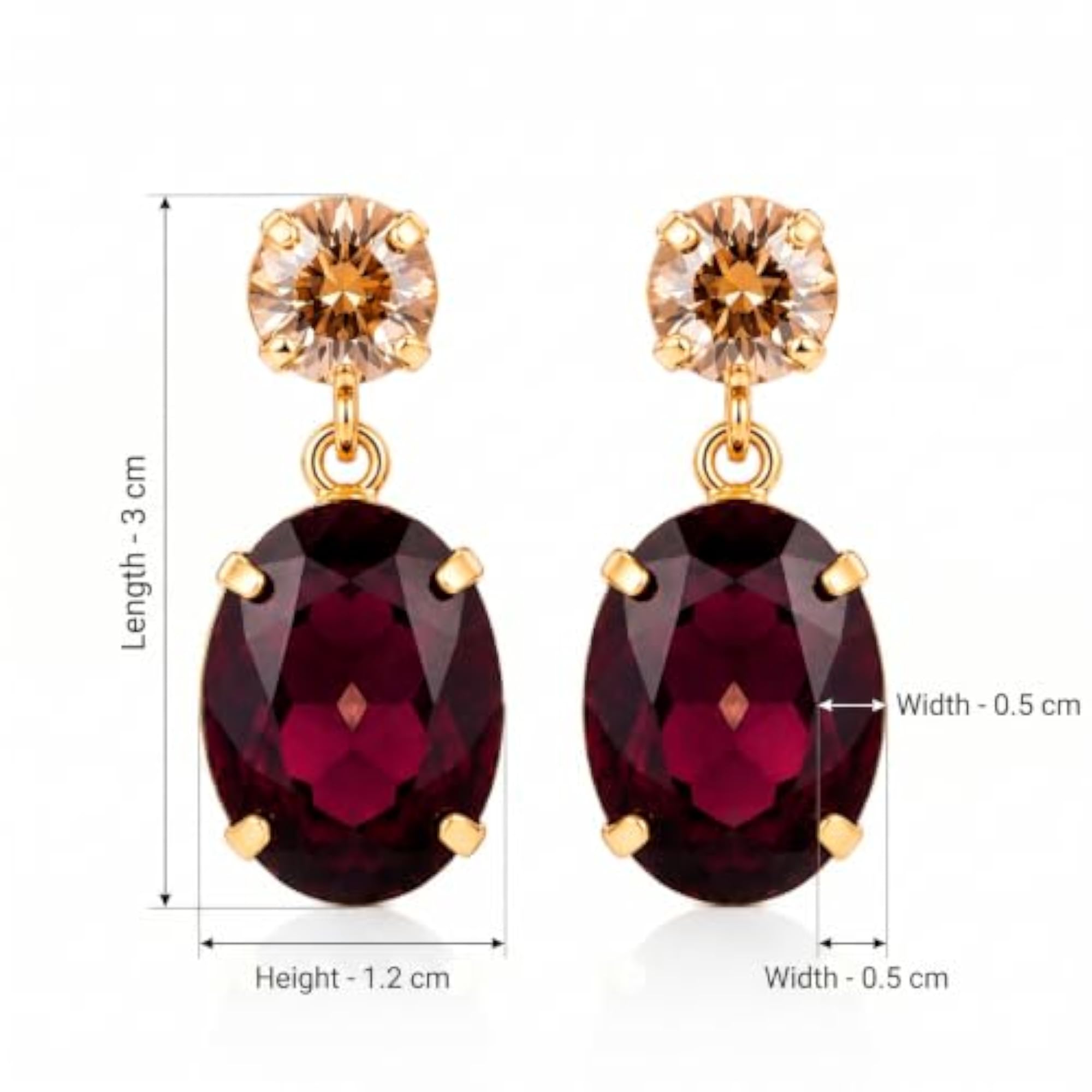 Women's Surgical Steel Hypoallergenic Earrings