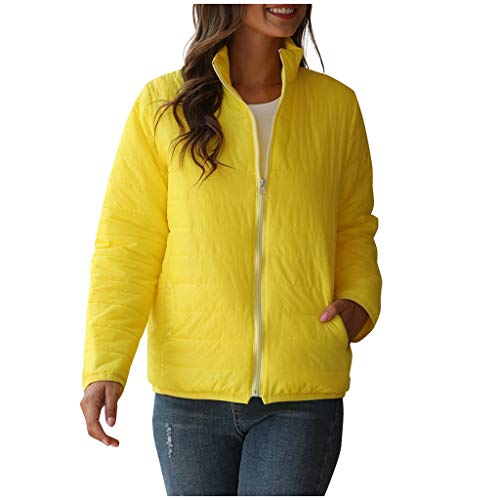 Chaleco Acolchado Ligero para Mujer,Chaqueta de Plumón Ligera para Mujer Abrigo de...
