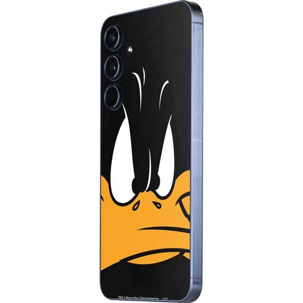 Skinit Decal Phone Skin Compatible with Galaxy A36 5G - Officially Licensed Looney Tunes Daffy Duck Design