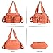 Angel Kiss Hobo Crossbody Purses for Women Shoulder Bag Multipocket Soft Hobo Purses Removable Strap Leather Handbags
