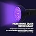 AC UV Oil Dye Leak Detection Kit Includes Pro 68 LED Flashlight with UV Protective Glasses, Auto Air Conditioner Leak Detector Tool Flashlight Car Oil AC Dye Leak Test Pro Detection Kit
