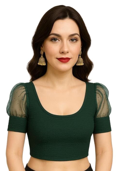 Women's Ethnic Readymade Blouse | Stylish Stretchable Saree Blouse for All OccasionsBlouse-343_36-picture-12