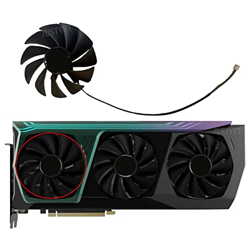 Ventola Di Raffreddamento Per MSI GeForce RTX 3070/3080/3090 VENTUS - PLD09210B12HH 85mm 12V - 4