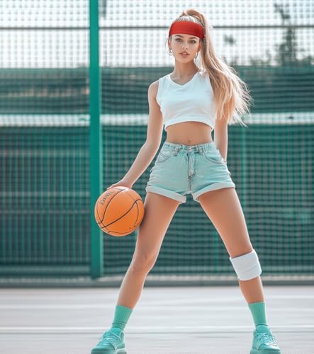 Image of Sport Tie Headbands Tennis Head Tie for Men Women Sports Fans Ninja Soccer Basketball Teams Head Ties Halloween
